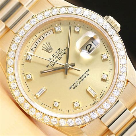 rolex day date 18238 diamond|Rolex 118238 vs 128238.